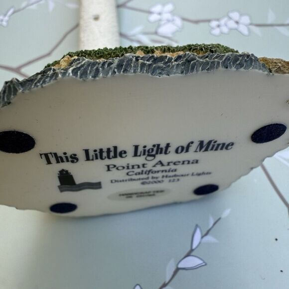 Harbour Lights This Little Light Of Mine Mini Lighthouse Point Arena California - Picture 4 of 5